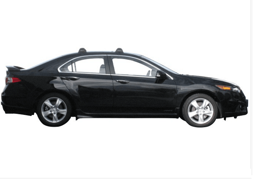 Супер аеродинамични СИВИ Yakima Flush греди за Honda Accord седан модел от 2008 до 2012 година