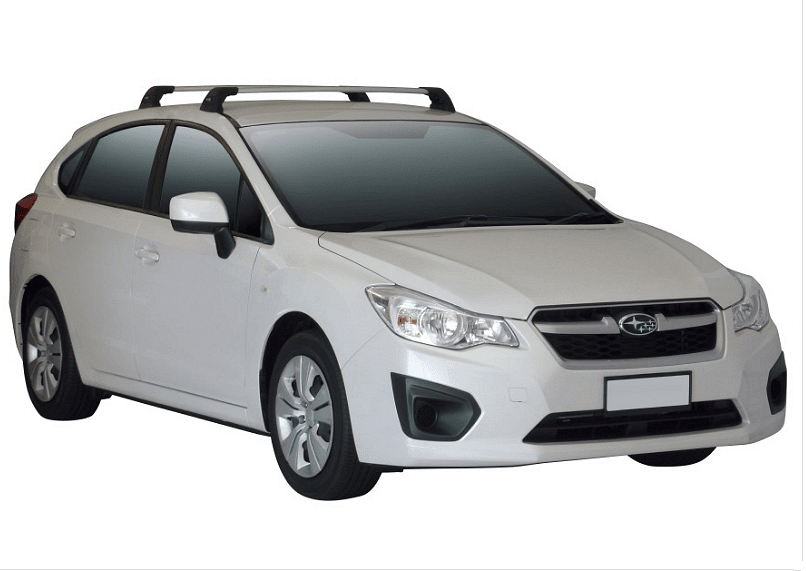 Супер аеродинамични СИВИ Yakima Flush греди за Subaru Impreza хечбек и WRX модел от 2012 до 2017 година