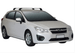 Супер аеродинамични СИВИ Yakima Flush греди за Subaru Impreza хечбек и WRX модел от 2012 до 2017 година