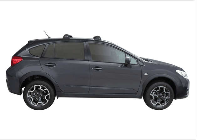 Супер аеродинамични СИВИ Yakima Flush греди за Subaru XV модел от 2009 година и нагоре без надлъжни греди