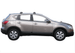 Супер аеродинамични СИВИ Yakima Flush греди за Nissan Qashqai модел от 2007 до 2013 година без надлъжни греди