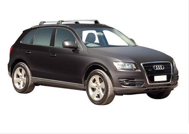 Супер аеродинамични СИВИ Yakima Flush греди за Audi Q5 модел 2008 година и нагоре с вградени надлъжни греди