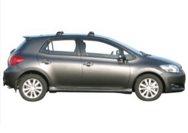 Супер аеродинамични СИВИ Yakima Flush греди за Toyota Auris модел от 2006 до 2012 година