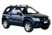 Супер аеродинамични СИВИ Yakima Flush греди за Suzuki Grand Vitara 3 и 5 врати модел от 2005 до 2015 година с плътно вградени надлъжни греди