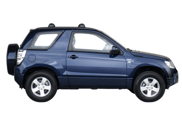 Супер аеродинамични СИВИ Yakima Flush греди за Suzuki Grand Vitara 3 и 5 врати модел от 2005 до 2015 година с плътно вградени надлъжни греди