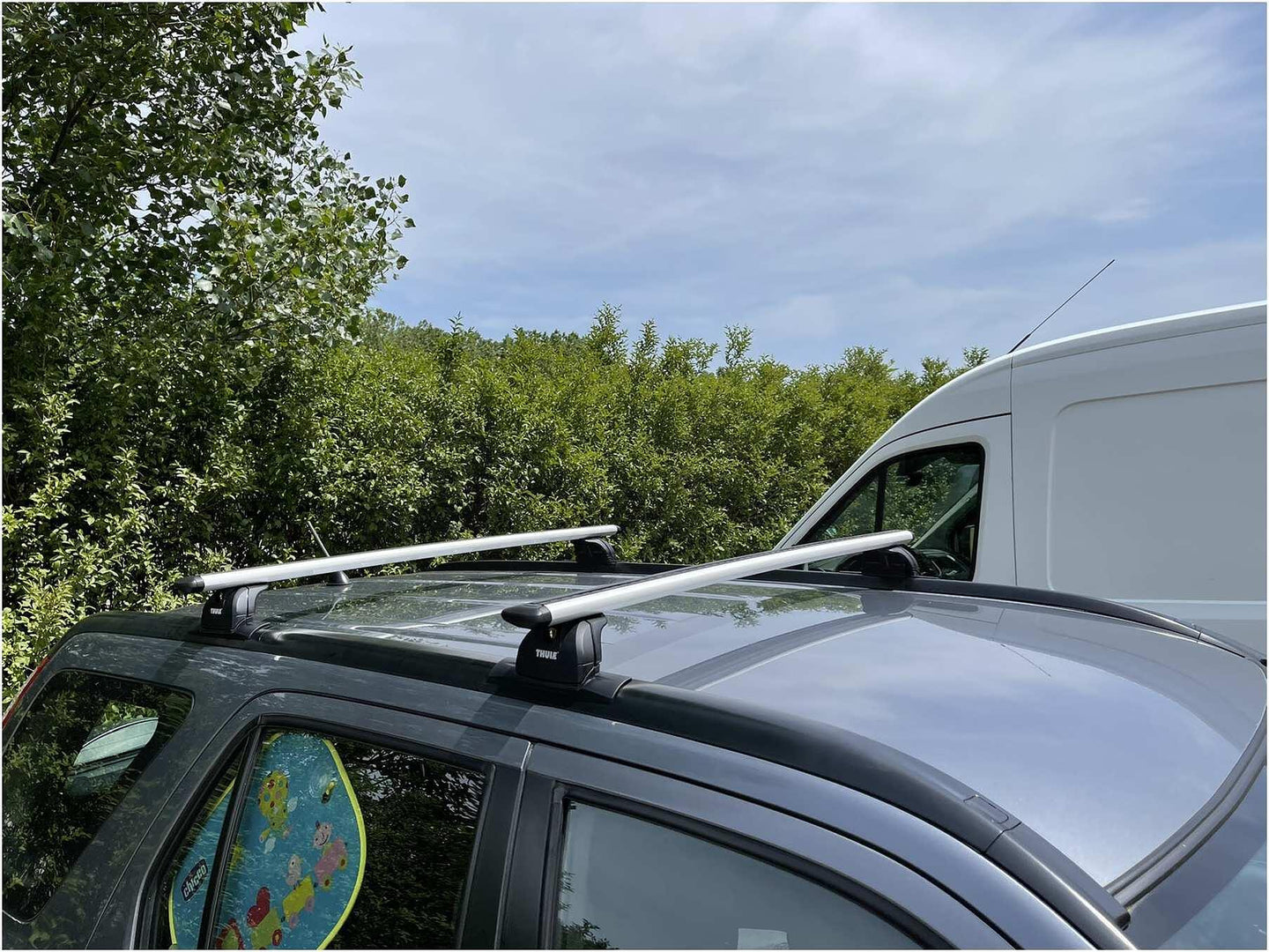 Товарни греди Thule 7106 Flush rail EVO SIlver