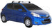 Черни Yakima Flush греди за Toyota Yaris с 5 врати след 2011 до 2020 година