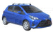 Черни Yakima Flush греди за Toyota Yaris с 5 врати след 2011 до 2020 година