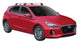 Черни супер аеродинамични греди за Hyundai i30 Hatchback модел след 2017 година със стъклен таван