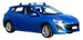 Черни аеродинамични греди Yakima Flush за Hyundai i30 2012-2017, Kia Cee'd Хечбек след 2018 година, Mazda 3 2009-2013, Mazda CX-5 2012-2017 година