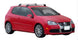 Yakima Flush греди за VW Golf 5 с 3 врати от 2006 до 2009 година - Черни