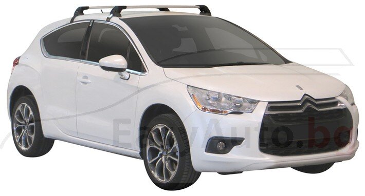 Yakima Flush греди за Citroen DS4 - Черни