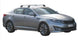 Yakima Flush греди за KIA Optima sedan от 2011 до 2015 година - Черни