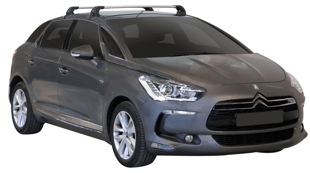 Yakima Flush греди за Citroen DS5 след 2011 година - Черни
