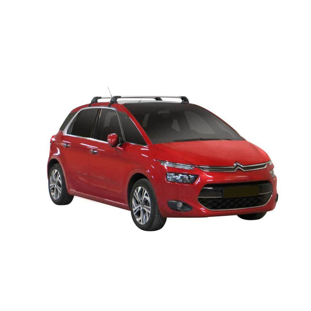 Черни Yakima Flush греди за Citroen C4 Picasso след 2013 до 2018 година