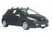 Черни Аеродинамични греди Yakima Flush за Peugeot 207 Hatchback с 3 или 5 врати