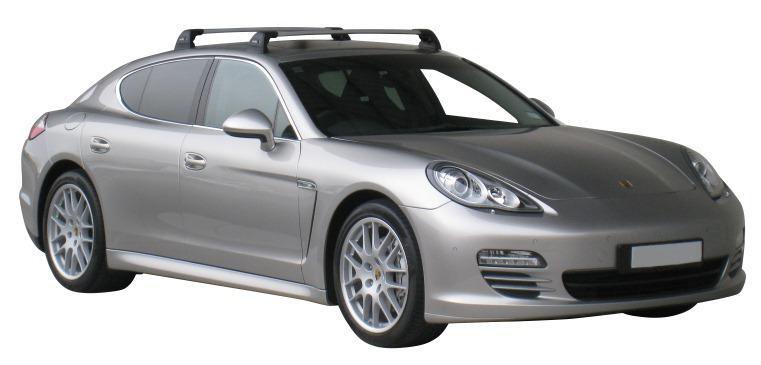 Черни супер аеродинамични Yakima Flush греди за Opel и Porsche