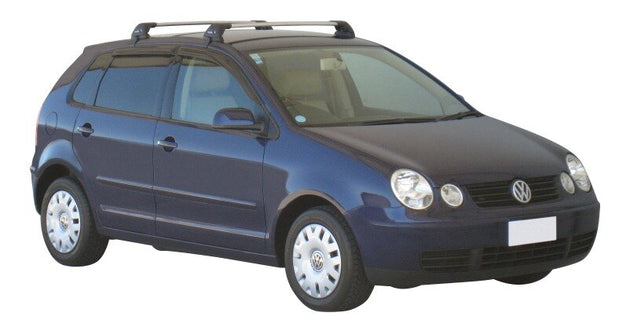 Аеродинамични греди Yakima Flush за VW Polo 2001-2009 с 5 врати - Черни