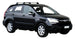 Черни Yakima Flush греди за Honda CR-V модел 2006-2012 година