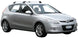 Черни супер аеродинамични товарни греди Yakima Flush за Kia Ceed Hatchback 2006-2012, Hyundai i30 Hatchback 2007-2012, Hyundai Accent 2011-2015 година