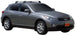 Черни Yakima Flush греди за Infiniti EX след 2007 година без надлъжни греди