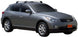 Черни Yakima Flush греди за Infiniti EX след 2007 година без надлъжни греди