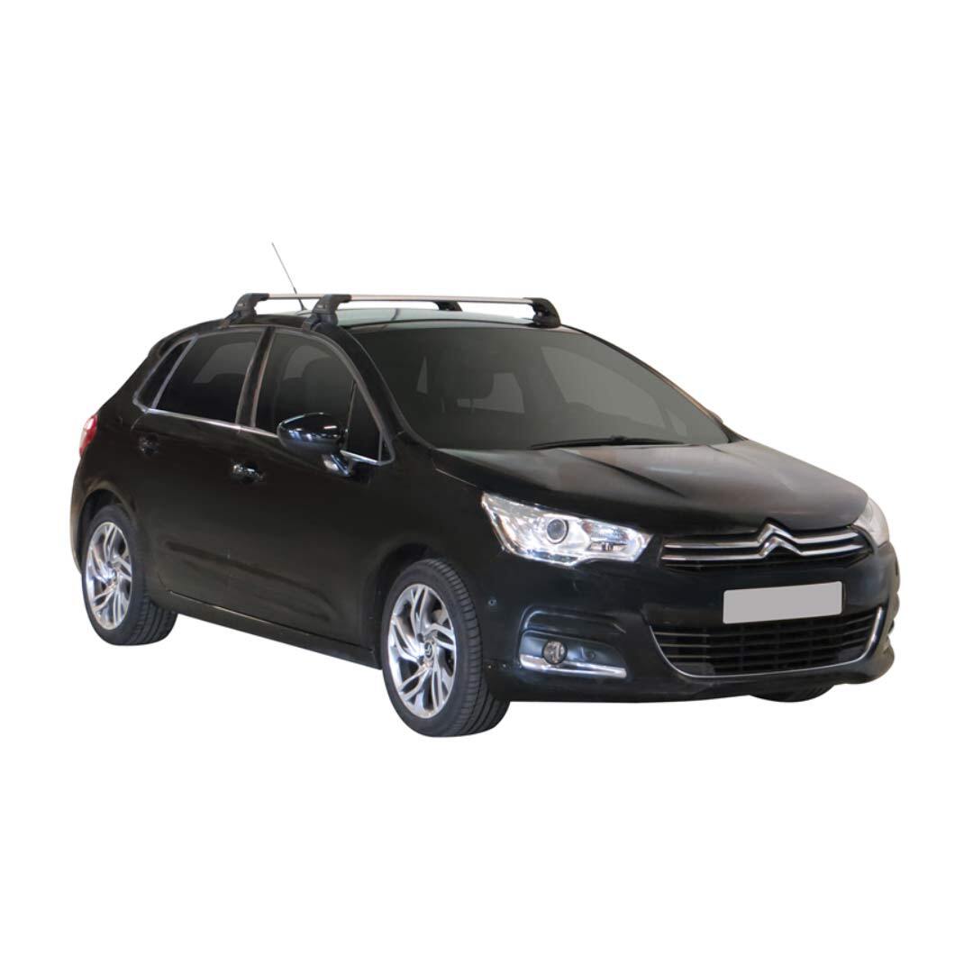 Напречни греди за Citroen C4 след 2010 година - Yakima Flush черни