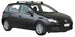 Yakima Flush греди за VW Golf 5 и Golf 6 модели с 5 врати от 2004 до 2012 година- Черни