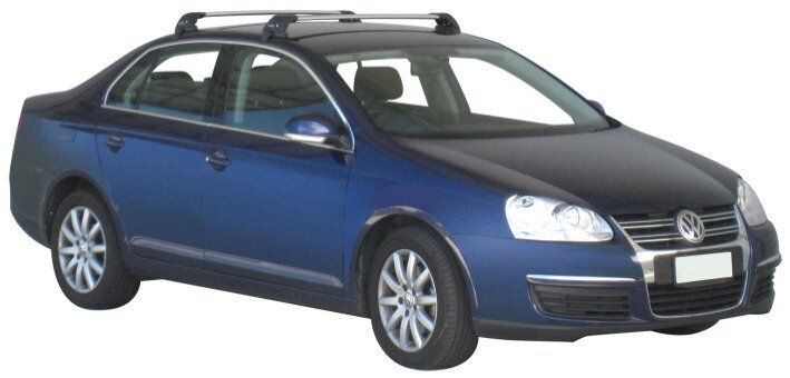 Yakima Flush греди за VW Jetta модел 2005 до 2011 година- Черни