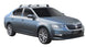Yakima Flush аеродинамични греди за Skoda Octavia 3 Хечбек от 2013 до 2020 година без надлъжни греди - Черни