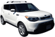 Черни Аеродинамични греди Yakima Flush за Kia Soul от 2014-2020 без надлъжни греди