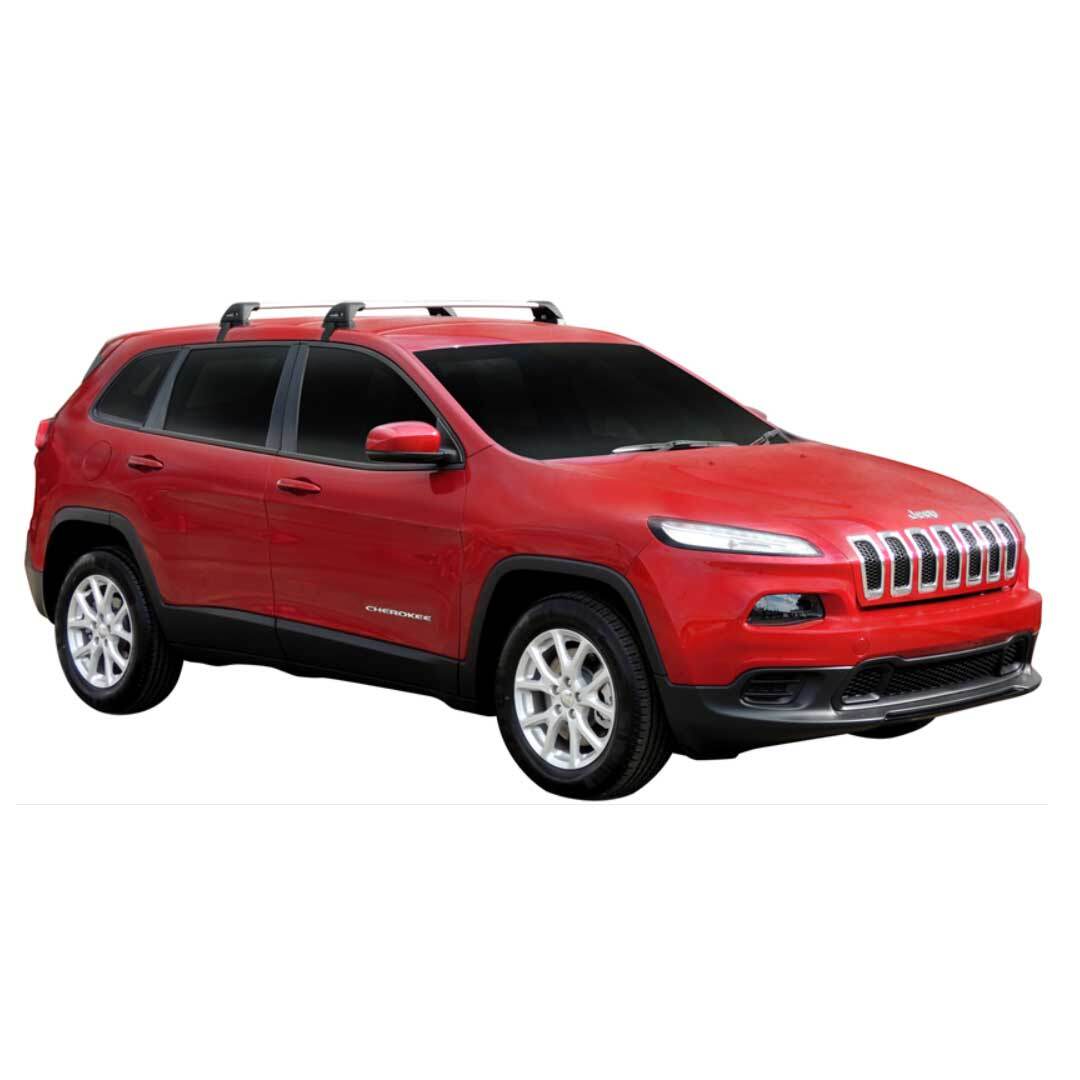 Черни Yakima Flush греди за Jeep Cherokee след 2014 година