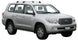 Напречни греди за Toyota Land Cruiser 200 модел 2008 до 2012 година - Yakima Flush Черни