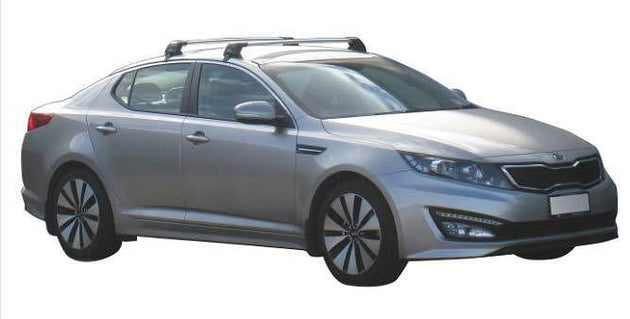 Yakima Flush греди за KIA Optima sedan от 2015 до 2020 година- Сиви