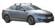 Yakima Flush греди за KIA Optima sedan от 2015 до 2021 година - Черни
