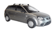 Yakima Flush греди за Kia Rio Hatchback от 2005 до 2011 година - Черни