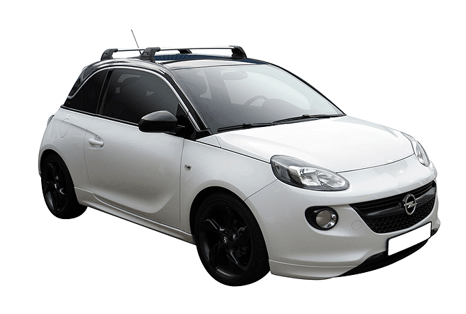 Сиви товарни греди Yakima Flush за за Opel Astra J Хечбек, Astra GTC и Opel Adam