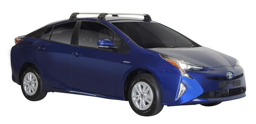 Напречни греди за Toyota Prius (без Plug-in) модел от 2016 година и нагоре - Yakima Flush сиви