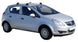 Напречни греди за Opel Corsa D 2006-2015 година модел с 5 врати - Yakima Flush сиви