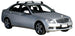 Сиви аеродинамични греди Yakima Flush за Mercedes C-класа W204 от 2007 до 2014 година модел със стъклен таван