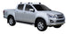 Напречни греди за Isuzu D-Max след 2012 година - Yakima Flush сиви