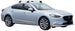 Сиви товарни греди Yakima Flush за Mazda 6 модел от 2013 година до 2022 година