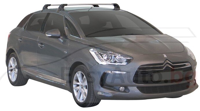 Yakima Flush греди за Citroen DS5 - Сиви