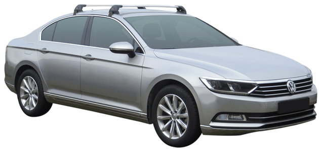 Yakima Flush - супер аеродинамични греди за Passat седан B8 2014- Сиви