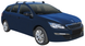 Yakima Flush греди за Peugeot 308 комби 2014- без надлъжни греди - Сиви