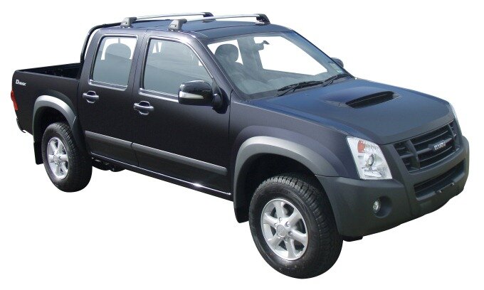 Напречни греди за Isuzu D-Max 2007-2012 година - Yakima Flush сиви