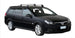 Yakima Flush греди за Opel Vectra C седан, хечбек и комби с Fixpoint - Сиви