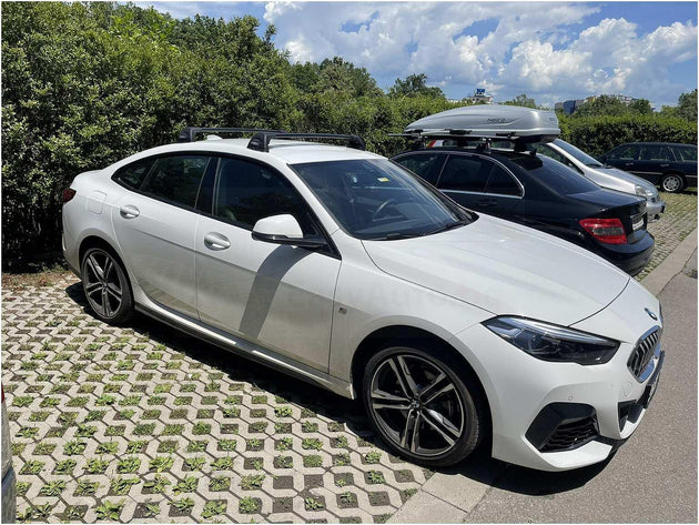 Yakima Flush - Черни товарни греди за BMW 2 Gran Coupe (F44) от 2020 година и нагоре